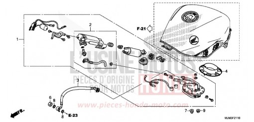 FUEL PUMP VFR800FH de 2017